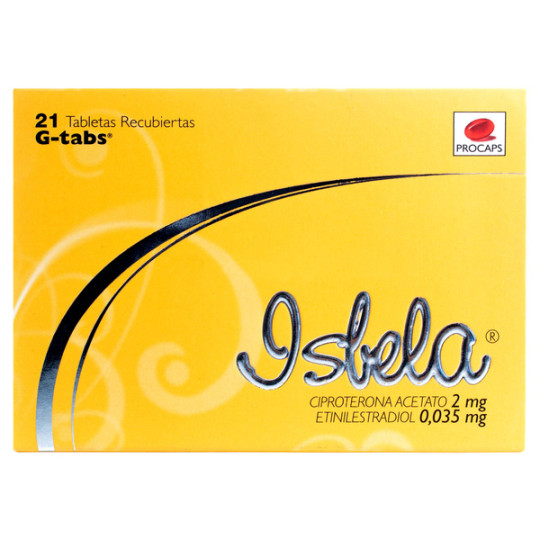 ISBELA 21 TABLETAS RECUBIERTAS
