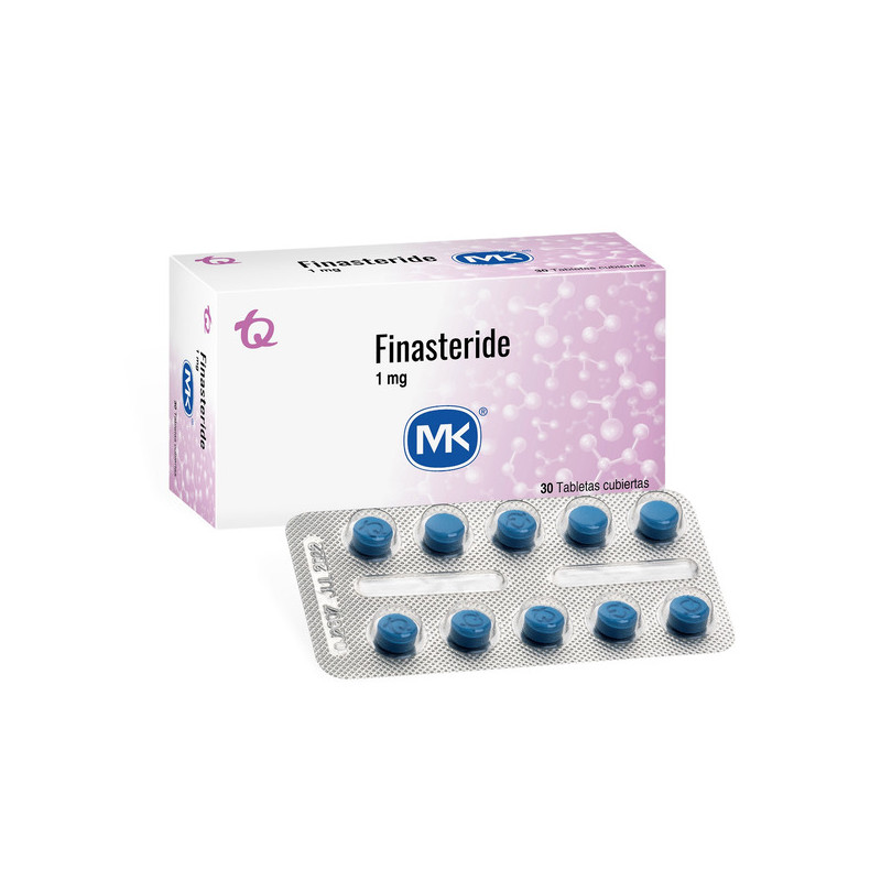 FINASTERIDE 1 MG 30 TABLETAS RECUBIERTAS MK