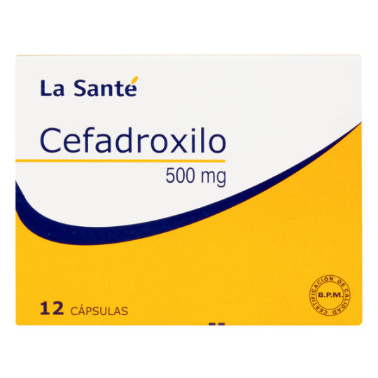 CEFADROXILO 500 MG 12 CAPSULAS LA SANTE