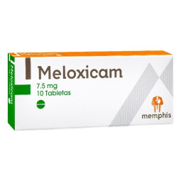 MELOXICAM 7.5 MG 10 TABLETAS MEMPHIS
