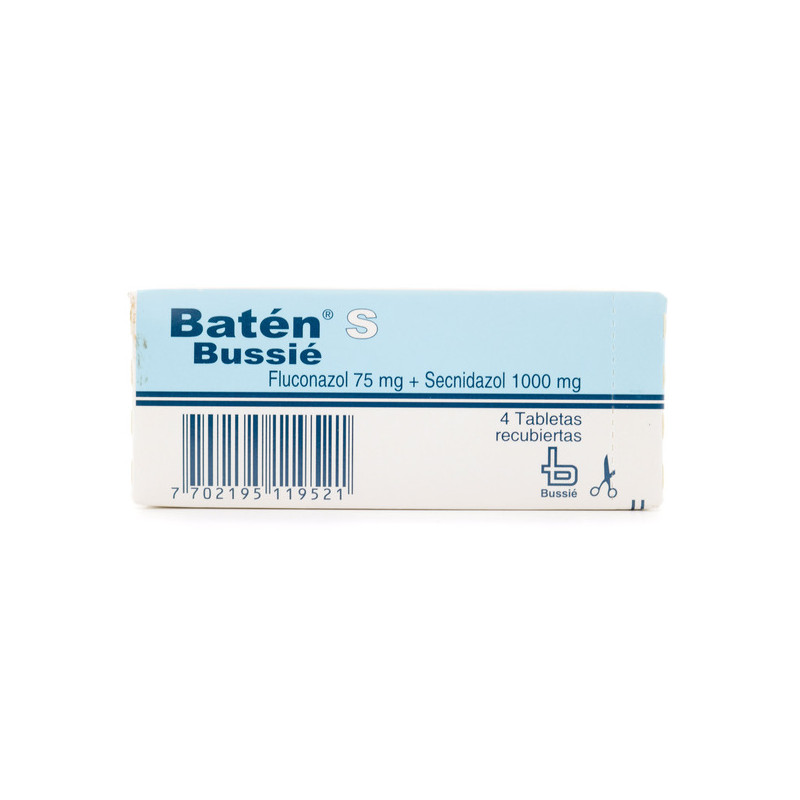 BATEN S 75/1000MG 4 TABLETAS