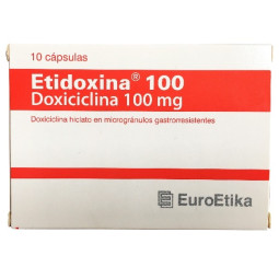 ETIDOXINA 100 MG 10 CAPSULAS