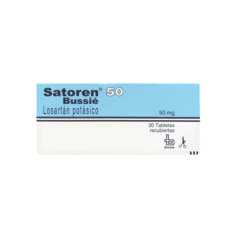 SATOREN 50 MG 30 TABLETAS RECUBIERTAS
