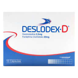 DESLODEX D 10 CAPSULAS
