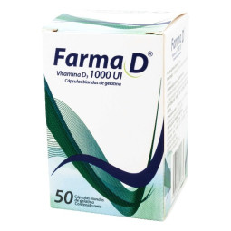 FARMA D 1000UI 50 CAPSULAS BLANDAS