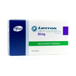 LIPITOR 20 MG 30 TABLETAS RECUBIERTA