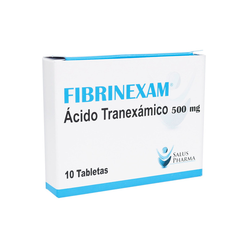 FIBRINEXAM 500MG 10 TABLETAS