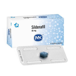 SILDENAFIL 50 MG 4 TABLETAS RECUBIERTAS MK