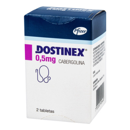 DOSTINEX 0.5 MG 2 TABLETAS