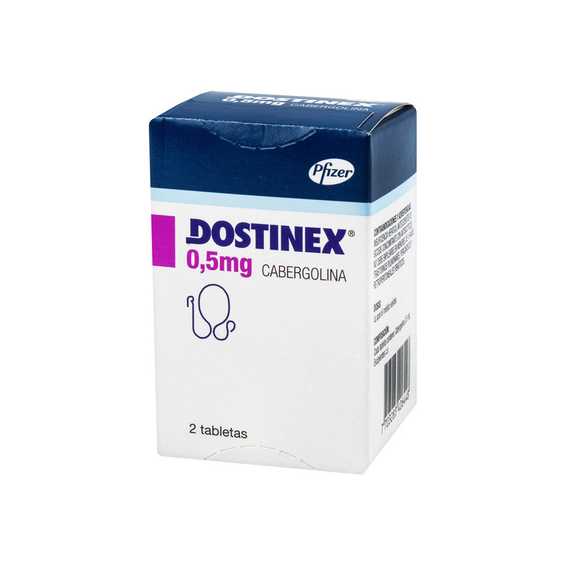 DOSTINEX 0.5 MG 2 TABLETAS