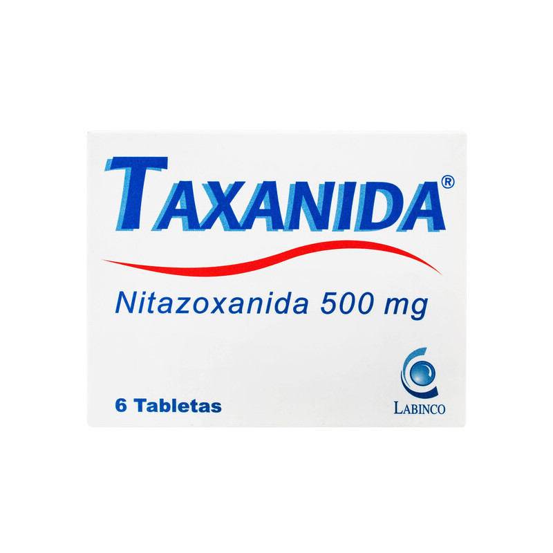 TAXANIDA 500 MG 6 TABLETAS
