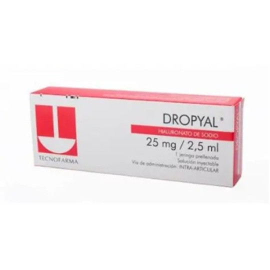 DROPYAL 25MG/2,5ML 1 JERINGA PRELLENADA