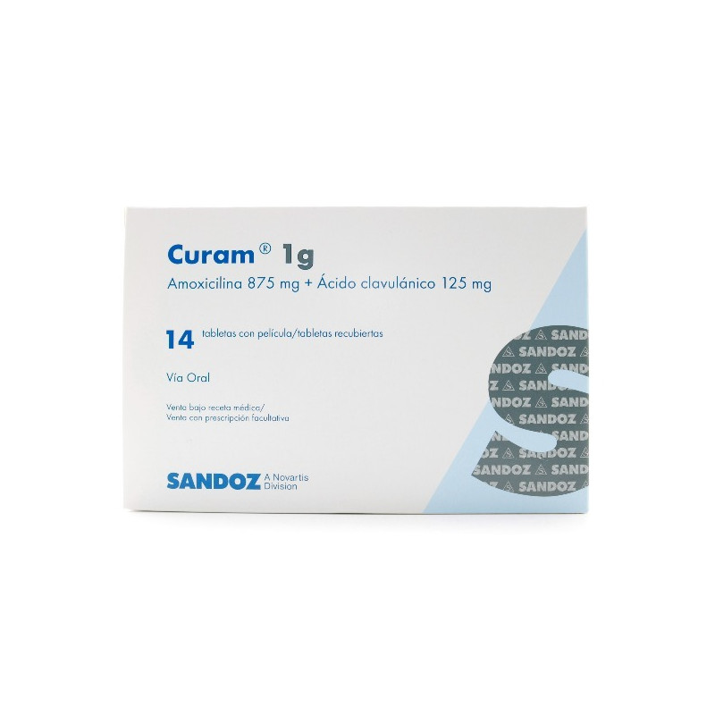 CURAM 1G 14 TABLETAS RECUBIERTAS