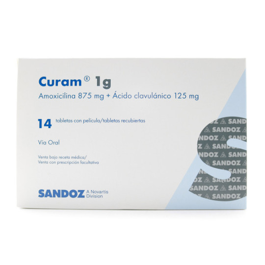 CURAM 1G 14 TABLETAS RECUBIERTAS