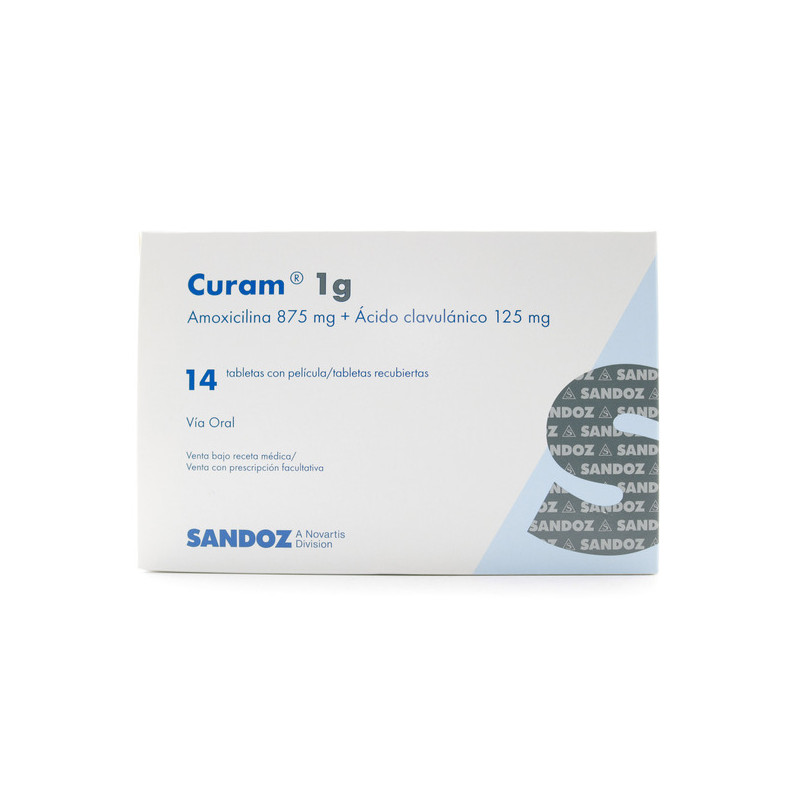 CURAM 1G 14 TABLETAS RECUBIERTAS