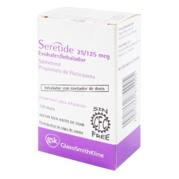 SERETIDE 25/125 MCG 120 DOSIS