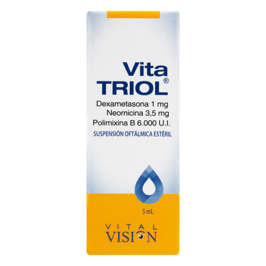 VITATRIOL SOLUCION OFTALMICA 5 ML