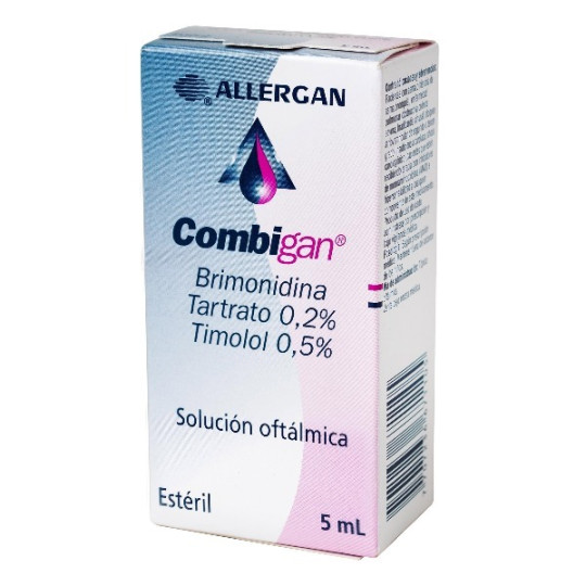 COMBIGAN SOLUCION OFTALMICA 5 ML