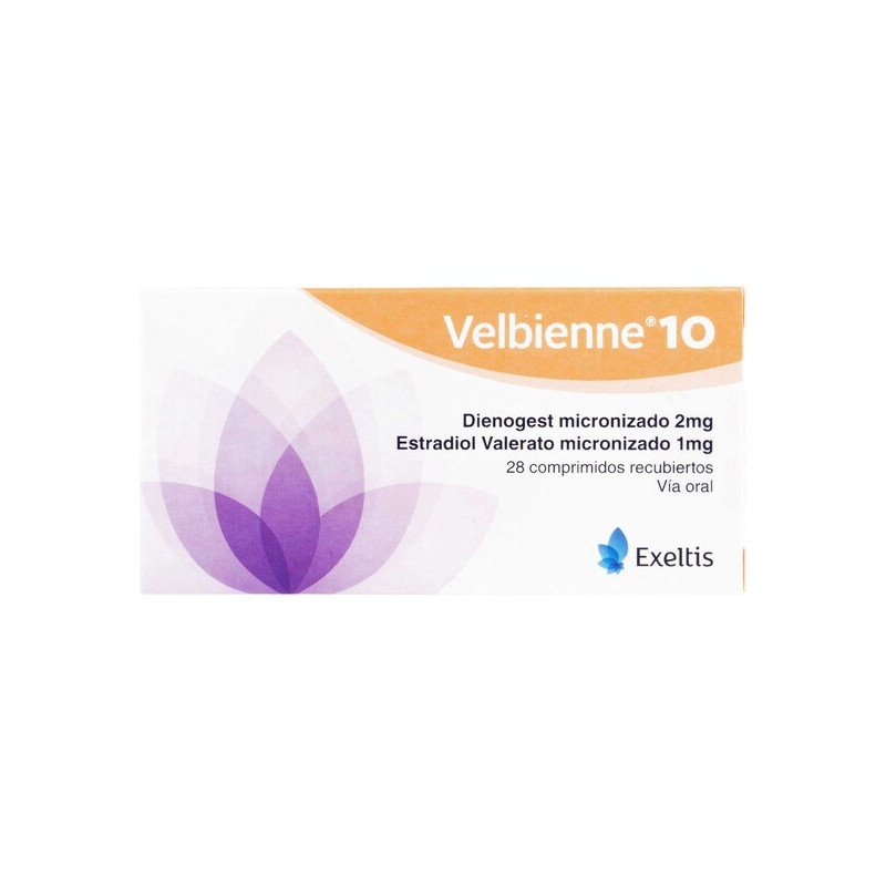 VELBIENNE 10 2/1MG 28 COMPRIMIDOS RECUBIERTOS