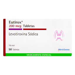 EUTIROX 200 MCG 50 TABLETAS