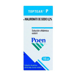 TOPTEAR P 0.2 % SOLUCION OFTALMICA 10 ML