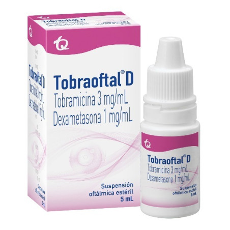 TOBRAOFTAL D SOLUCION OFTALMICA 5 ML MK