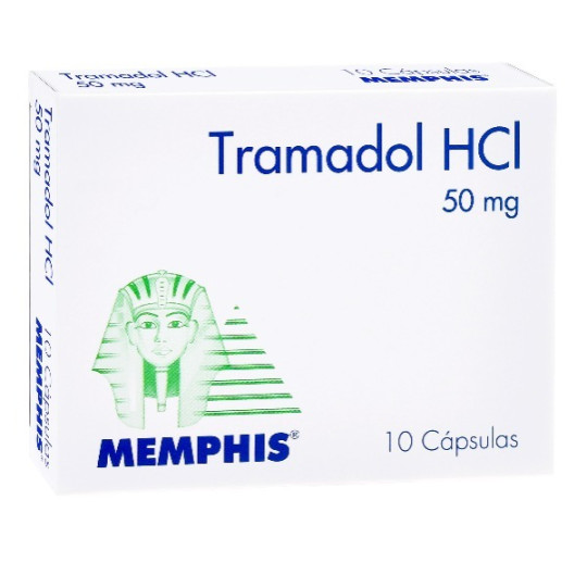 TRAMADOL 50 MG 10 CAPSULAS MEMPHIS