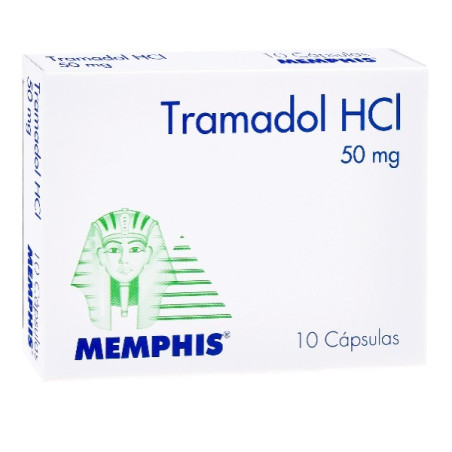 TRAMADOL 50 MG 10 CAPSULAS MEMPHIS