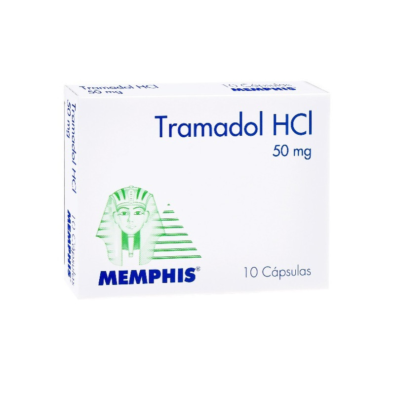 TRAMADOL 50 MG 10 CAPSULAS MEMPHIS