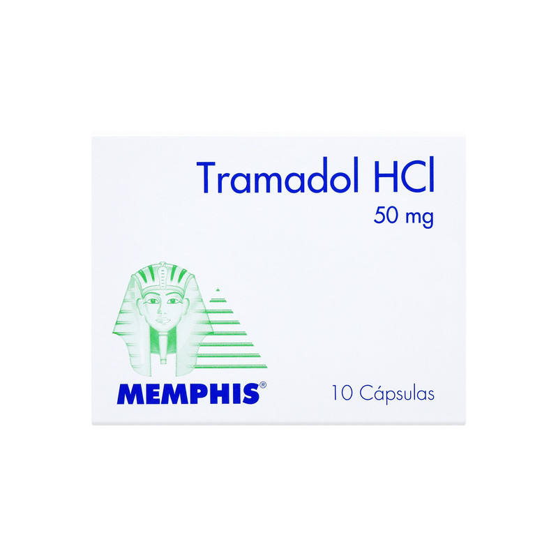 TRAMADOL 50 MG 10 CAPSULAS MEMPHIS