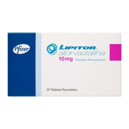 LIPITOR 10 MG 30 TABLETAS RECUBIERTA