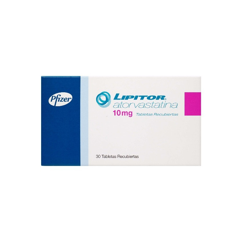 LIPITOR 10 MG 30 TABLETAS RECUBIERTA