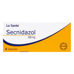 SECNIDAZOL 500 MG 4 TABLETAS LA SANTE