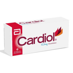 CARDIOL 12,5 MG 30 TABLETAS RECUBIERTAS