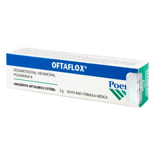 OFTAFLOX UNGUENTO OFTALMICO 5 G