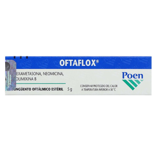 OFTAFLOX UNGUENTO OFTALMICO 5 G