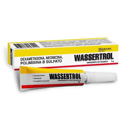 WASSERTROL UNGUENTO OFTALMICO 5 G