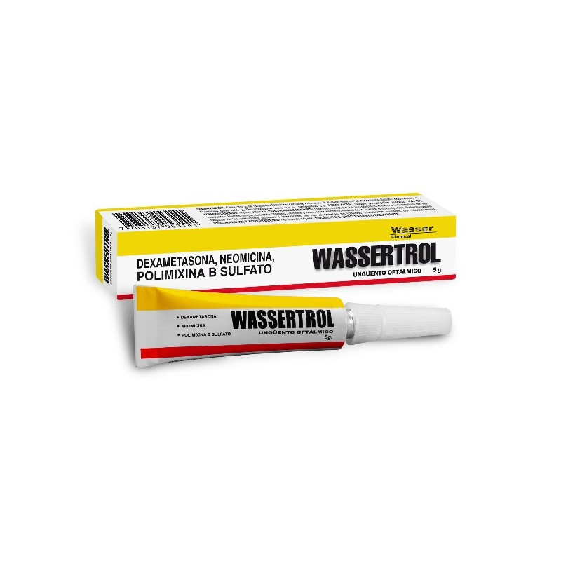 WASSERTROL UNGUENTO OFTALMICO 5 G