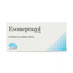ESOMEPRAZOL 20 MG 30 TABLETAS CON CUBIERTA ENTERICA COLMED