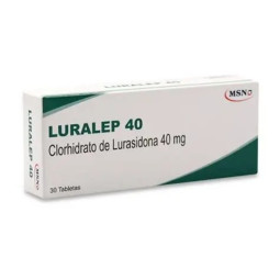 LURALEP 40 MG 30 TABLETAS