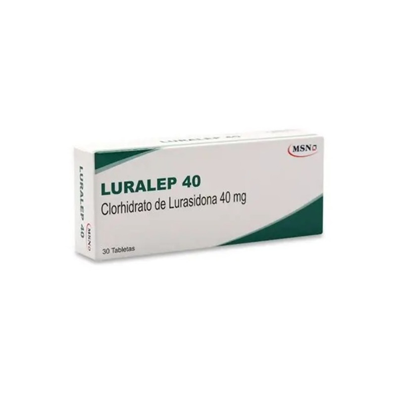 LURALEP 40 MG 30 TABLETAS