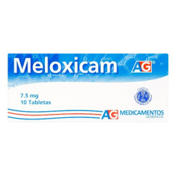 MELOXICAM 7.5 MG 10 TABLETAS AMERICAN GENERICS