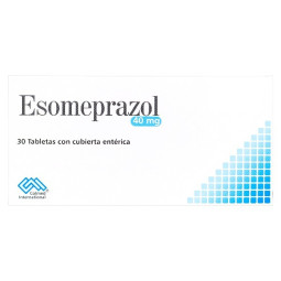ESOMEPRAZOL 40 MG 30 TABLETAS CON CUBIERTA ENTERICA COLMED