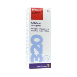 SYMBICORT TURBUHALER 320/9 MCG 60 DOSIS