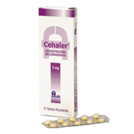 CEHALER 5 MG 10 TABLETAS RECUBIERTA