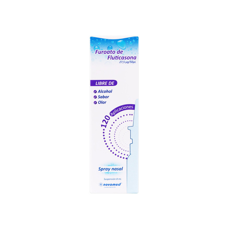 FLUTICASONA FUROATO SOLUCION NASAL 120 APLICACIONES 8 ML