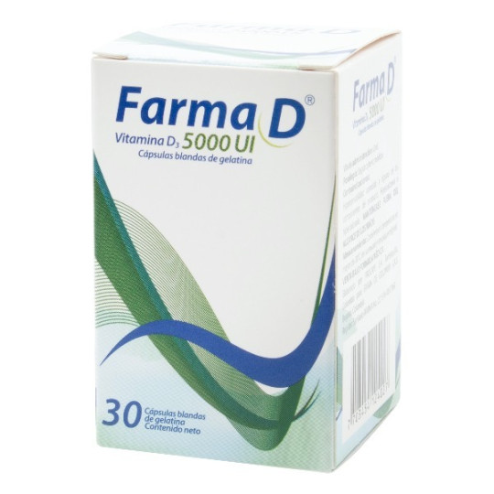 FARMA D 5000UI 30 CAPSULAS BLANDAS