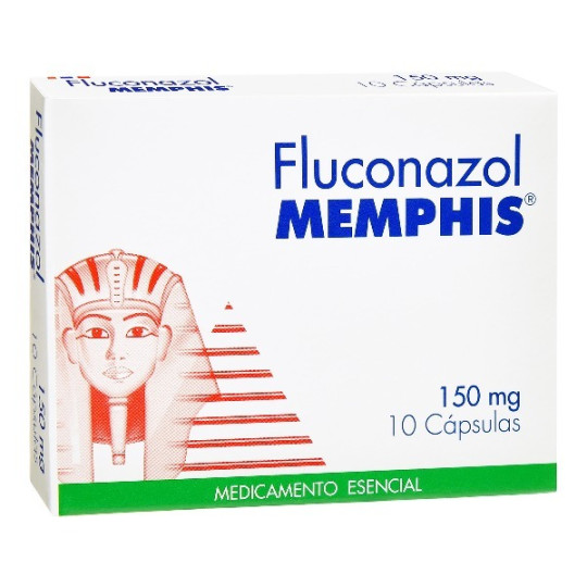 FLUCONAZOL 150 MG 10 CAPSULAS MEMPHIS