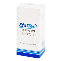 EFALTEC SUSPENSION ORAL 250MG/5ML 60 ML