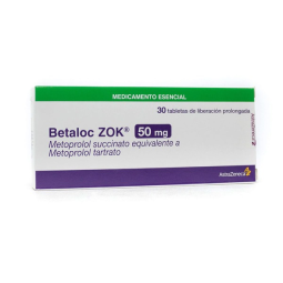 BETALOC ZOK 50 MG 30 TABLETAS DE LIBERACION PROLONGADA